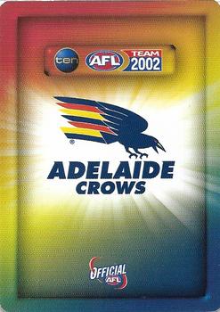 2002 Team Zone AFL Team #25 Mark Ricciuto Back